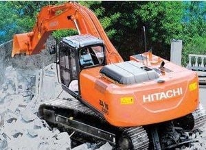 Экскаватор средних размеров HITACHI ZX280LC-5G (Евро-2)   