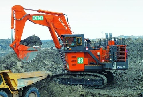 Карьерный экскаватор Hitachi EX2600-6