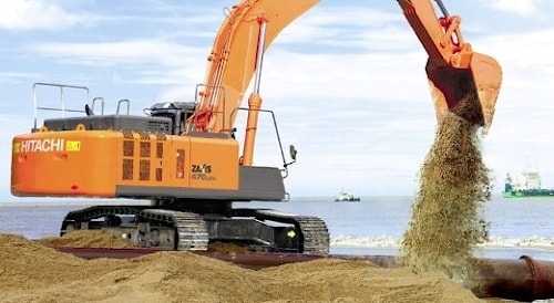 Hitachi вывела большой экскаватор ZX470-5G на ближневосточный рынок