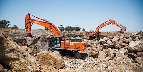 Большие экскаваторы Zaxis-5 повышают производительность и снижают затраты