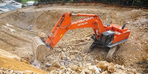 Экскаватор Hitachi ZX870LCR-5 означает производительность