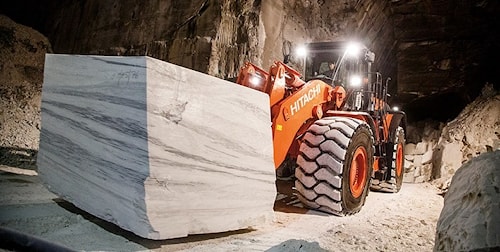 Топливная эффективность погрузчика Hitachi ZW550-5 и его карьерная карьера