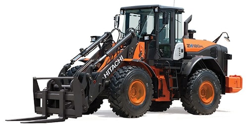 Фронтальный погрузчик Hitachi ZW180PL-5 на выставке Bauma 2016