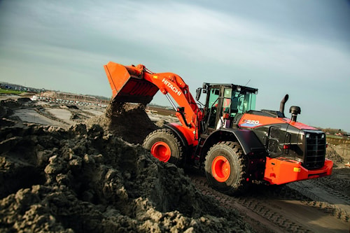 Колесный погрузчик Hitachi демонстрирует высочайшее качество