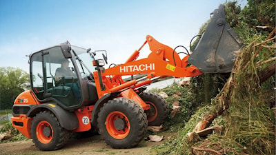 После ребрендинга KCMA стала Hitachi Construction Machinery Loaders America