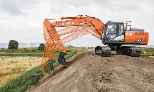 Экскаватор Hitachi ZX210X-6