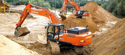 Контроль состояния новых экскаваторов Zaxis-7