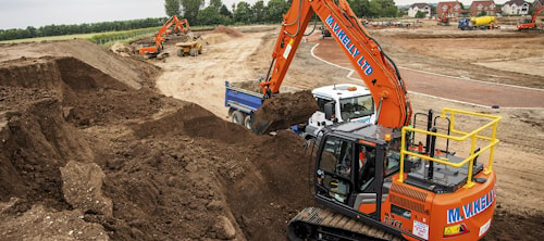 Первый в Европе Hitachi ZX130-7 обеспечивает оператору MV Kelly максимальный комфорт и безопасность