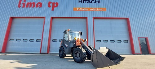 Компактный колесный погрузчик Hitachi поступает в ведущее профессиональное училище Франции