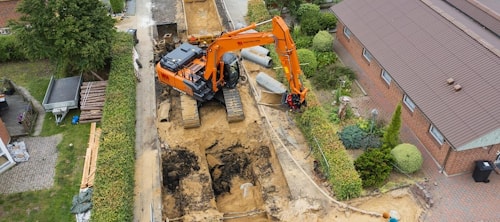 Hitachi ZX300LC-7 в датских проектах устойчивого развития
