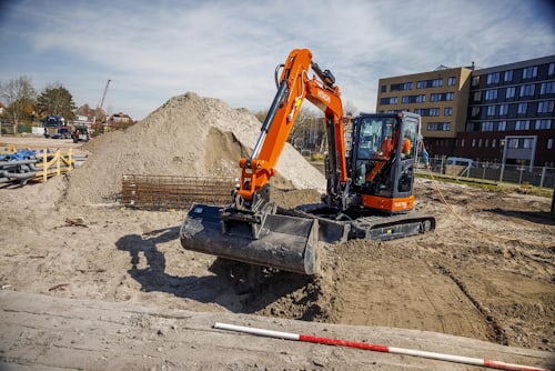 Электрические экскаваторы на выставке Bauma 2022
