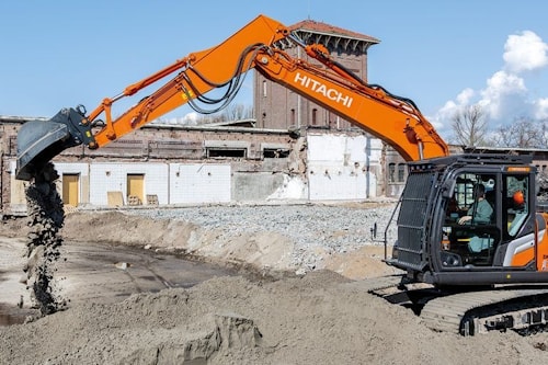 Средние экскаваторы Hitachi Zaxis-7 для Новой Зеландии