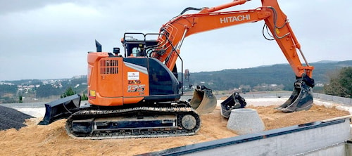 Подрядная компания Matos & Neves пополняет свой парк техники Hitachi