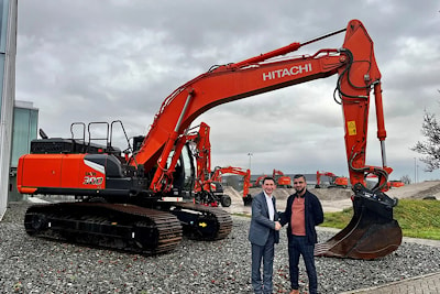 Hitachi улучшает управление парком строительной техники во Франции благодаря новому партнерству