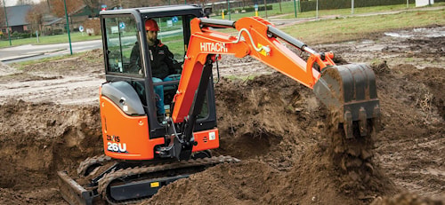 Мини-экскаваторы и компактные экскаваторы Hitachi и KTEG произведут впечатление на выставке Bauma 