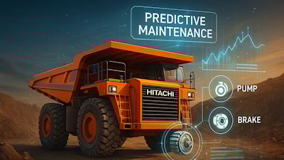 Hitachi поддерживает исследования в области предиктивного обслуживания горнодобывающих машин