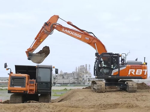 Hitachi Construction Machinery приступает к разработке технологии  Physical AI, обучающейся навыкам управления гидравлическим экскаватором