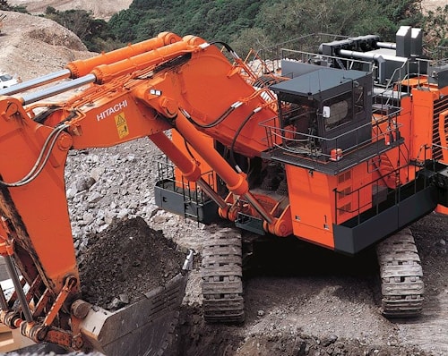 Экскаватор электрический карьерный Hitachi EX 3600E-6  
