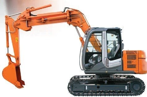 Гусеничный экскаватор среднего размера HITACHI ZX70LC  
