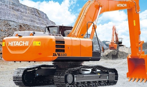 Экскаватор средних размеров HITACHI ZX280-5G (Евро-2)   