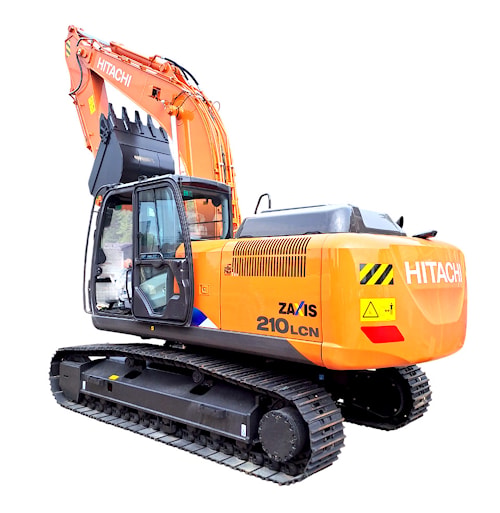 Экскаватор среднего размера ZX210LCN-5A (Евро-3) вес 21,0 - 21,4 т. ковш 0,51 - 1,2 м³  