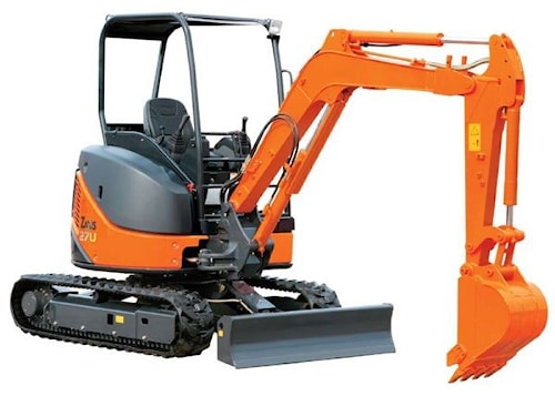 Мини-экскаватор Hitachi ZX 27U-2   