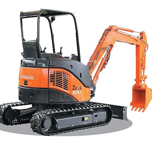 Мини-экскаватор Hitachi ZX 30U-2   
