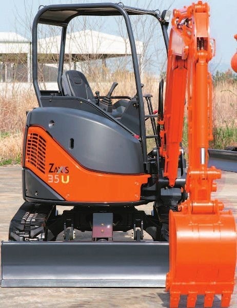 Мини-экскаватор Hitachi ZX 35U-2   