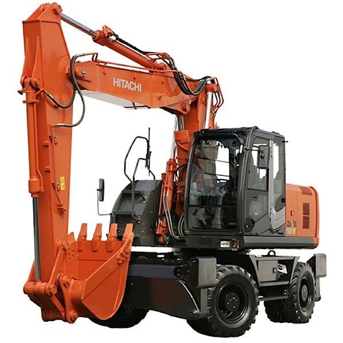 Колесный экскаватор Hitachi ZX 190W-3   