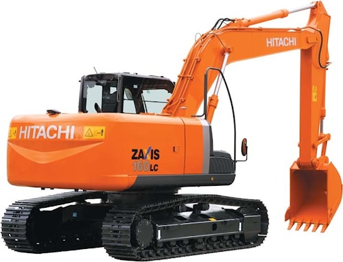 Экскаватор среднего размера Hitachi ZX 160LC-3   